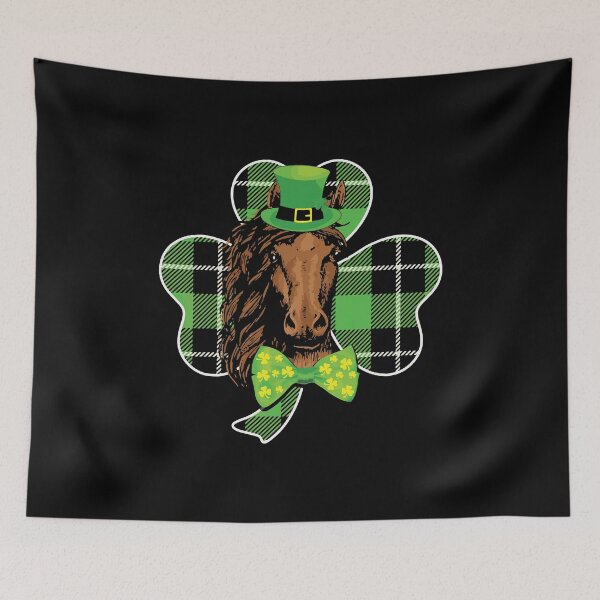 Item preview, Shamrock Horse Saint Patricks Day Funny designed and sold by IceNiceIce.