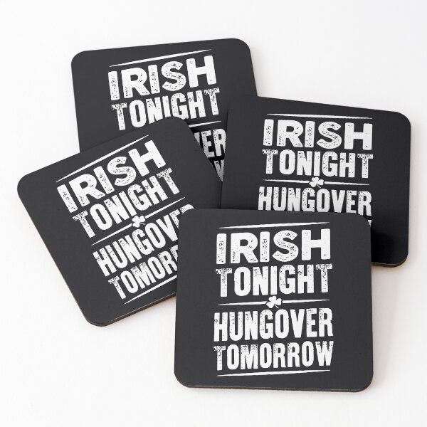 Item preview, Irish Tonight Hungover Tomorrow Saint Patricks Day Drinking designed and sold by WanitaDesign.
