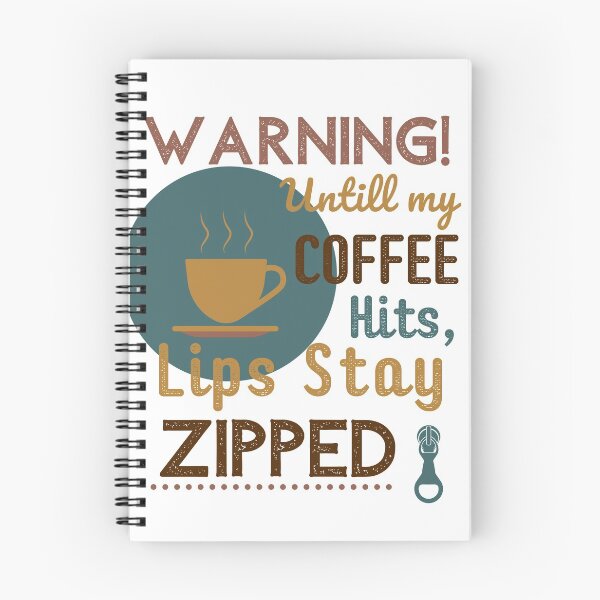 Item preview, No talking before coffee - Caffeine addict designed and sold by NavyOx.