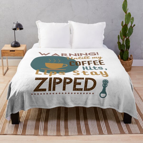 Item preview, No talking before coffee - Caffeine addict designed and sold by NavyOx.