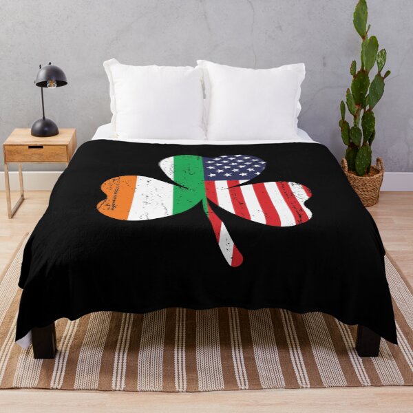 Item preview, Shamrock Irish American Flag Saint Patricks Day designed and sold by IceNiceIce.