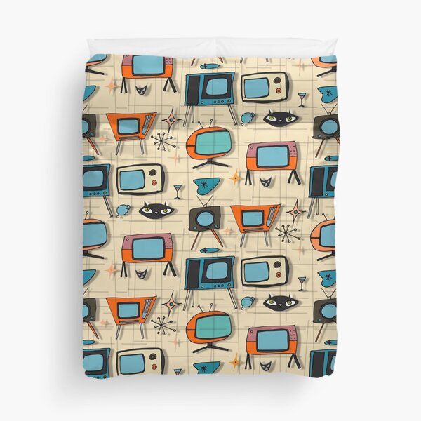 Item preview, Retro Tv Pearl Blue #midcentury designed and sold by susycosta.