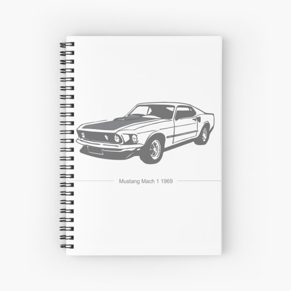 Mustang Spiral Notebook