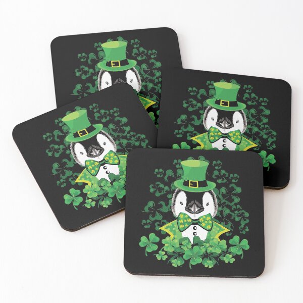 Item preview, Shamrock Penguin Saint Patricks Day Costume designed and sold by IceNiceIce.