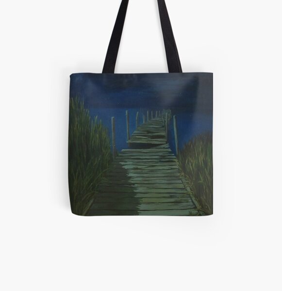 Boardwalk All Over Print Tote Bag