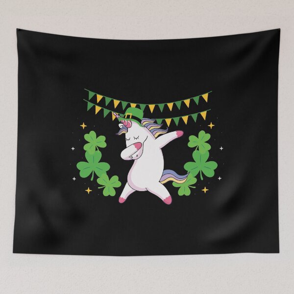 Item preview, Unicorn Saint Patricks Day Irish Girls designed and sold by BallonFlyToSky.