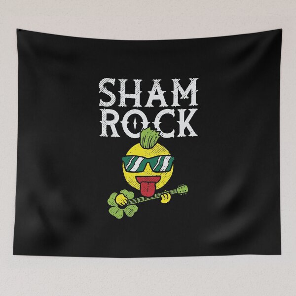 Item preview, Shamrock Rocker Emojis Punk Guitar Saint Patricks Day designed and sold by IceNiceIce.