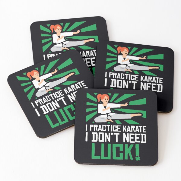 Item preview, Karate Fighter Girl Saint Patricks Day 2020 Green designed and sold by WanitaDesign.