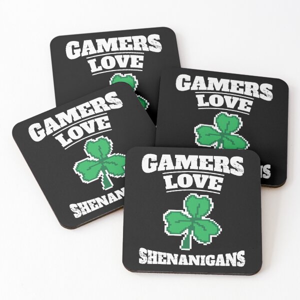 Item preview, Video Gamers Love Shenanigans Saint Patricks Day Gaming designed and sold by BallonFlyToSky.
