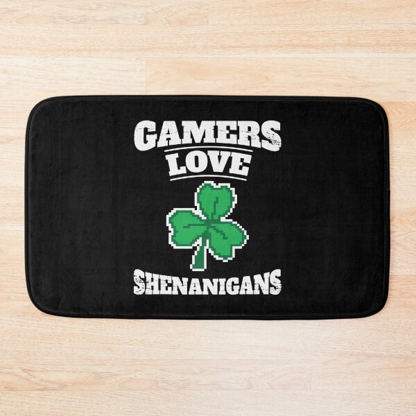 Item preview, Video Gamers Love Shenanigans Saint Patricks Day Gaming designed and sold by BallonFlyToSky.