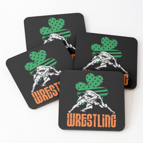 Item preview, Shamrock Wrestling Saint Patricks Day Irish American Flag designed and sold by IceNiceIce.