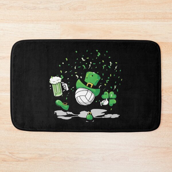 Item preview, Voleyball Leprechaun Celebrating Saint Patricks Day designed and sold by BallonFlyToSky.