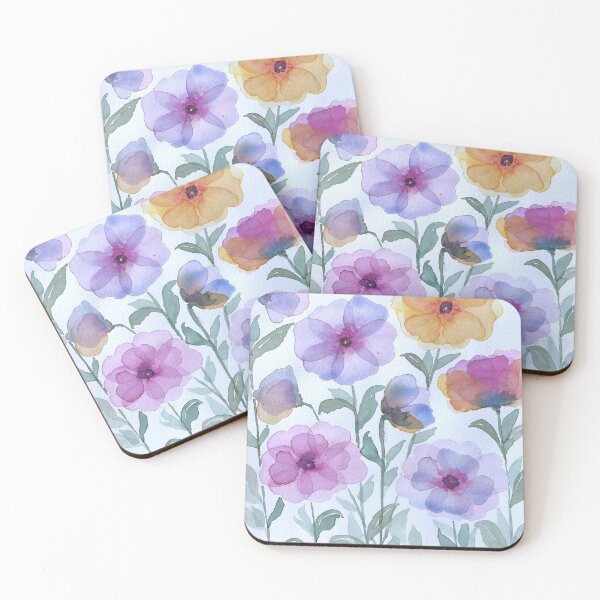 Item preview, Flowers in Soft Transparent Colors designed and sold by MJoaoFernandez.