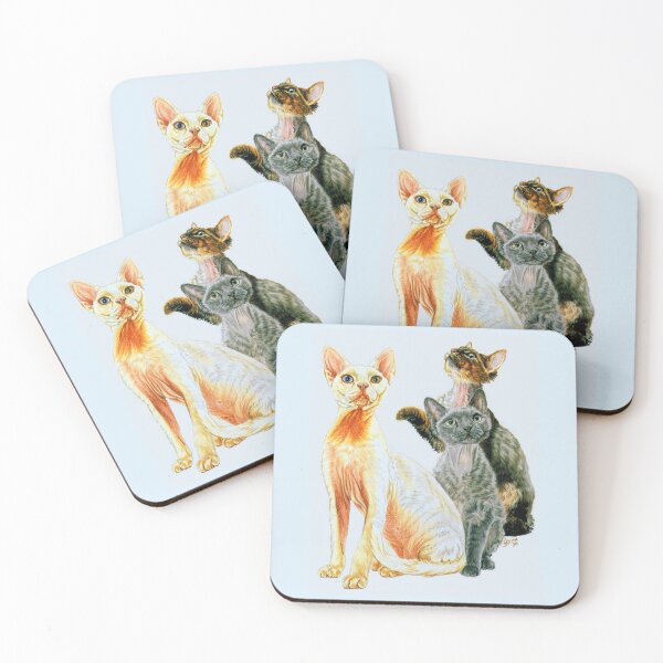 Item preview, Devon Rex Assortment designed and sold by BarbBarcikKeith.