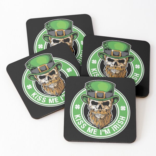 Item preview, Kiss Me I'm Irish Leprechaun Saint Patricks Day designed and sold by WanitaDesign.