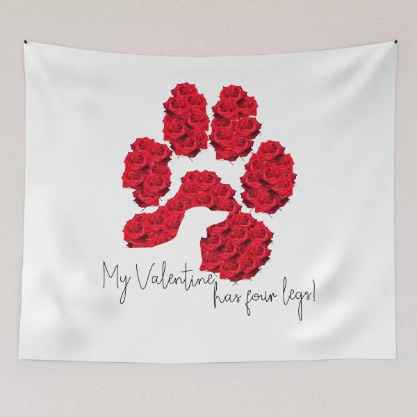 Item preview, My Valentine has four legs designed and sold by StubbornWiener.