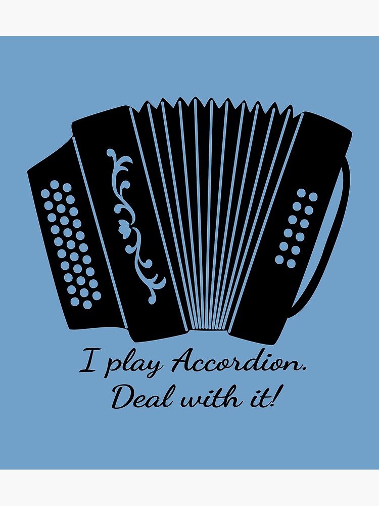 "Accordion Design Blue" Framed Art Print for Sale by bpixton Redbubble