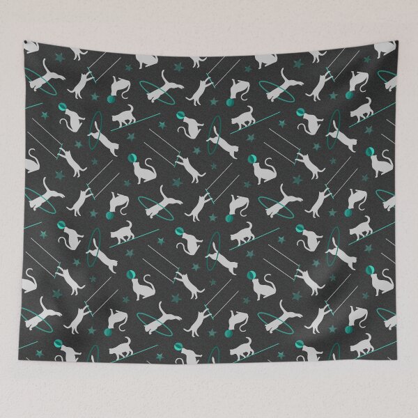 Item preview, Acrobatic Cats designed and sold by The Wellington Boot.
