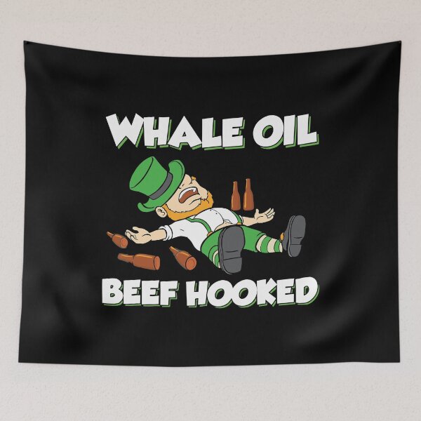 Item preview, Whale Oil Beef Hooked Irish Accent Saint Patricks Day designed and sold by BallonFlyToSky.