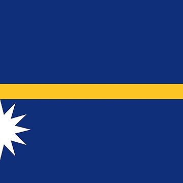 Aperçu de l'œuvre Drapeau de Nauru de Shorlick