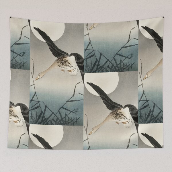 Item preview, Goose oriental artwork designed and sold by Vintage Designs +.