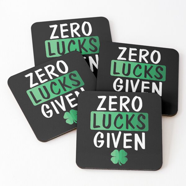 Item preview, Zero Lucks Given Saint Patricks Day Celebration Drinking designed and sold by BallonFlyToSky.