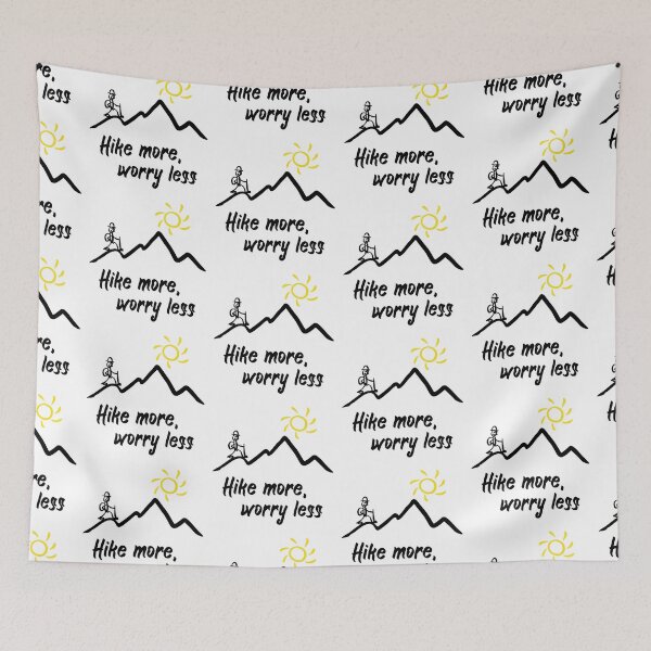 Item preview, Hikers, mountains and sun designed and sold by claudiasartwork.