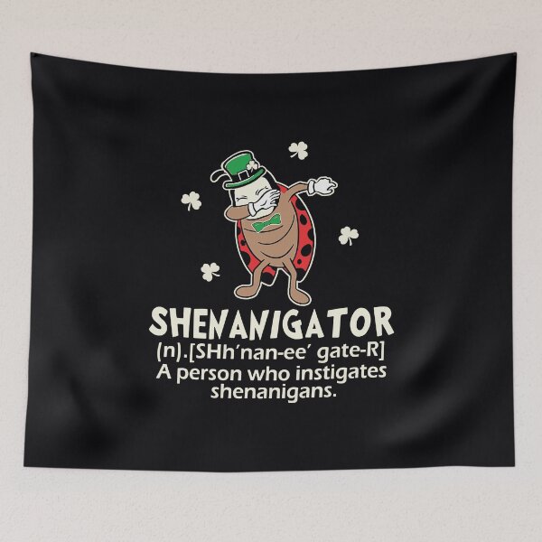Item preview, Lady Bug Dabbing Shenanigator Irish Patricks designed and sold by WanitaDesign.