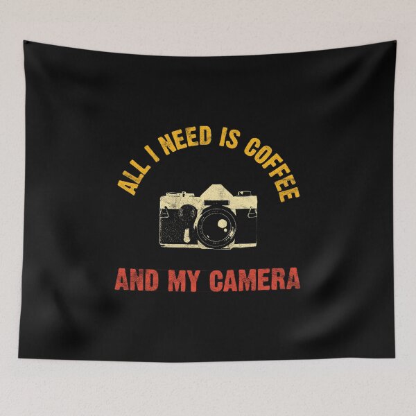 Item preview, Vintage Photographer DSLR Coffee Camera Lens Shutterbug  design designed and sold by A-Fashion.