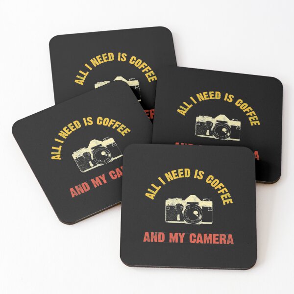 Item preview, Vintage Photographer DSLR Coffee Camera Lens Shutterbug  design designed and sold by A-Fashion.