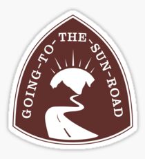 Going-to-the-Sun Road Sign Sticker