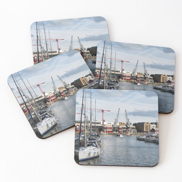 Item preview, Boats at Bristol Harbour, England designed and sold by santoshputhran.
