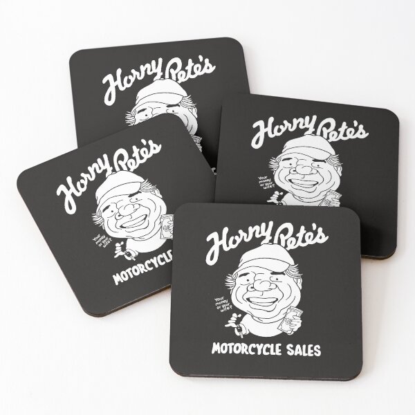 Item preview, Horny Pete's Motorcycle Sales designed and sold by Saddle Bums.