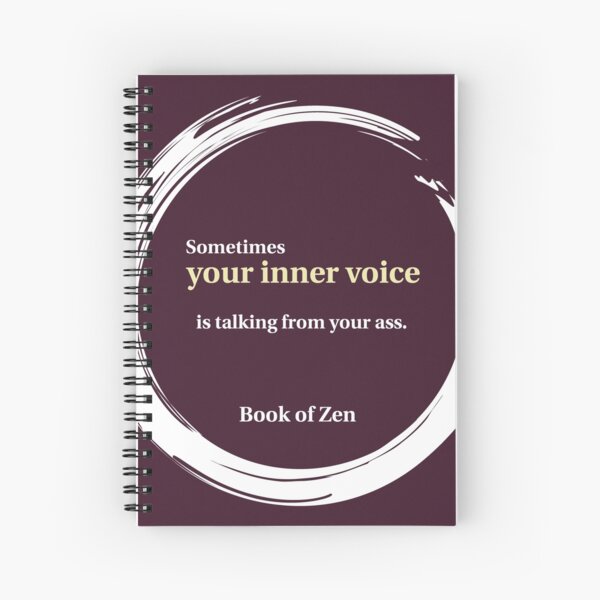 Item preview, Zen Humor Quote About Contemplation designed and sold by bookofzen.