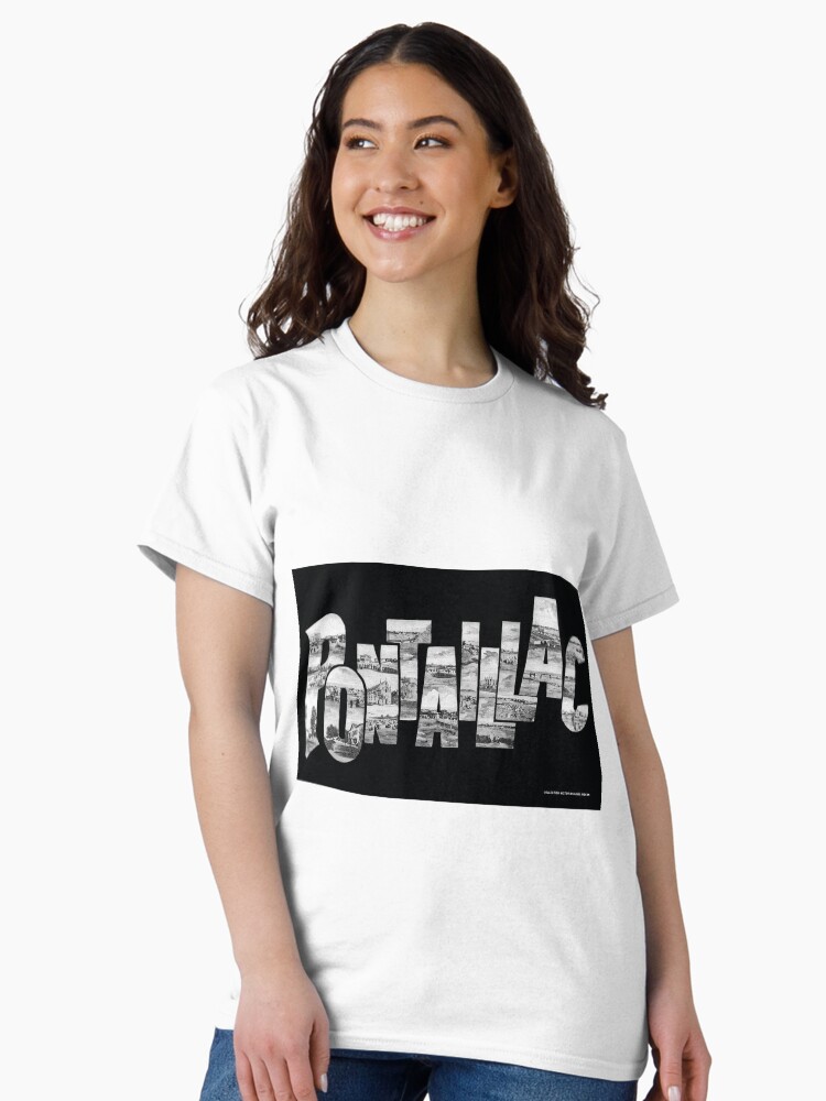 Aperçu 2 sur 7. T-shirt classique avec l'œuvre Pontaillac Belle Époque 1900 créée et vendue par Richet.