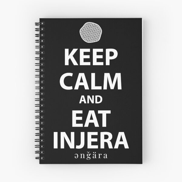 Item preview, Keep Calm and Eat Injera, Amharic (እንጀራ) designed and sold by MerchHouse.
