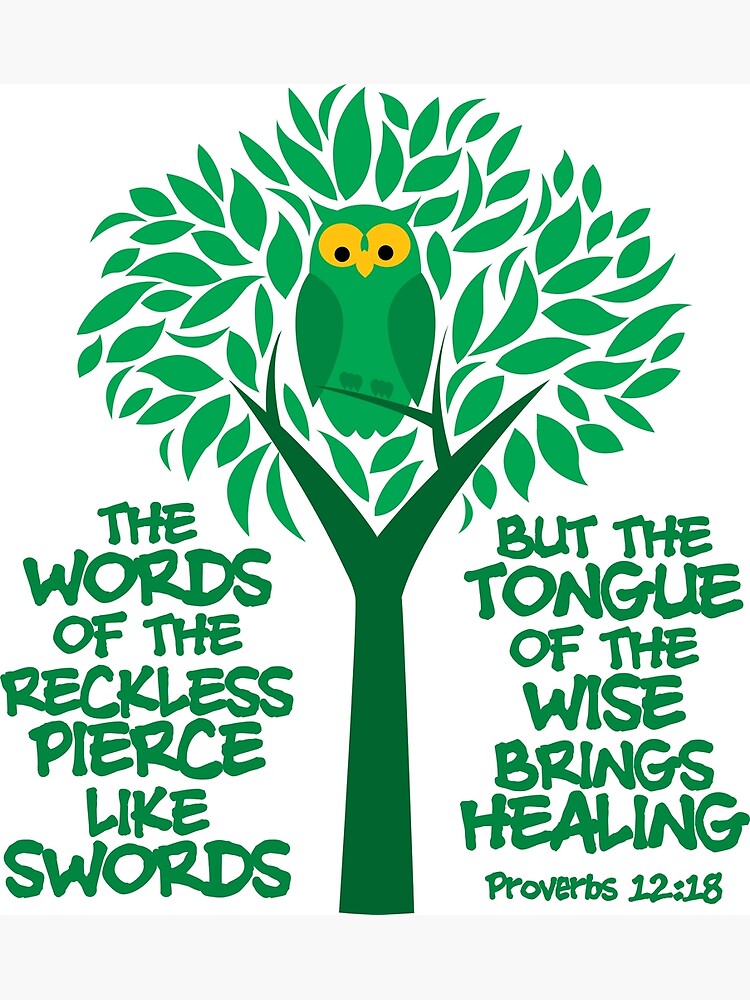 reckless-words-wise-words-proverbs-12-poster-for-sale-by-athisayaraj-redbubble