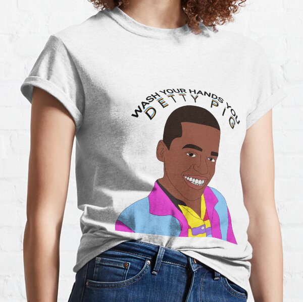 Lávate las manos, DETTY PIG Sitcker Camiseta clásica