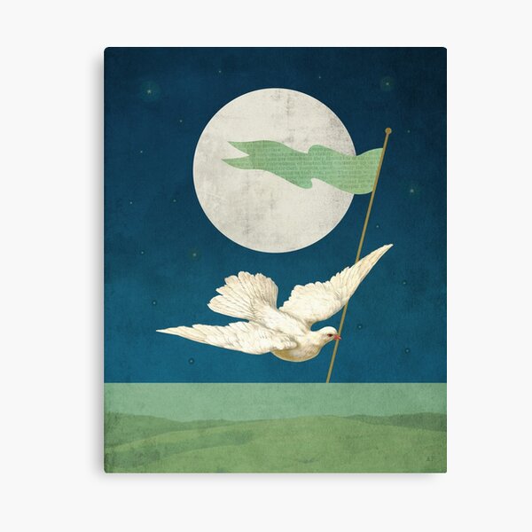 Moon Messenger Canvas Print