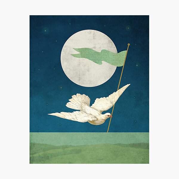 Moon Messenger Photographic Print