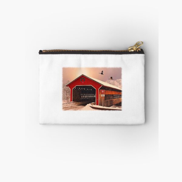 Item preview, "Snow Covered Bridge" designed and sold by SteelCityArtist.
