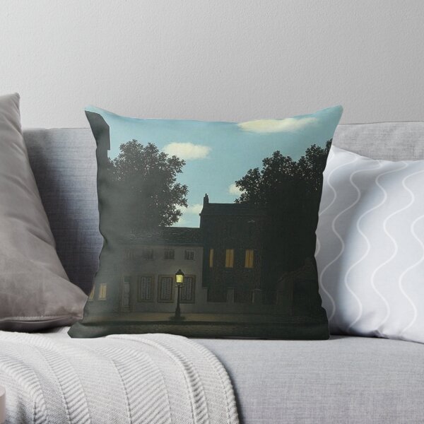 Empire of light - Rene Magritte Throw Pillow