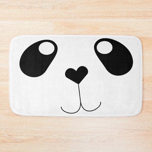 Item preview, Cute Black and White smiling Panda bear Animal  designed and sold by Robyn18.