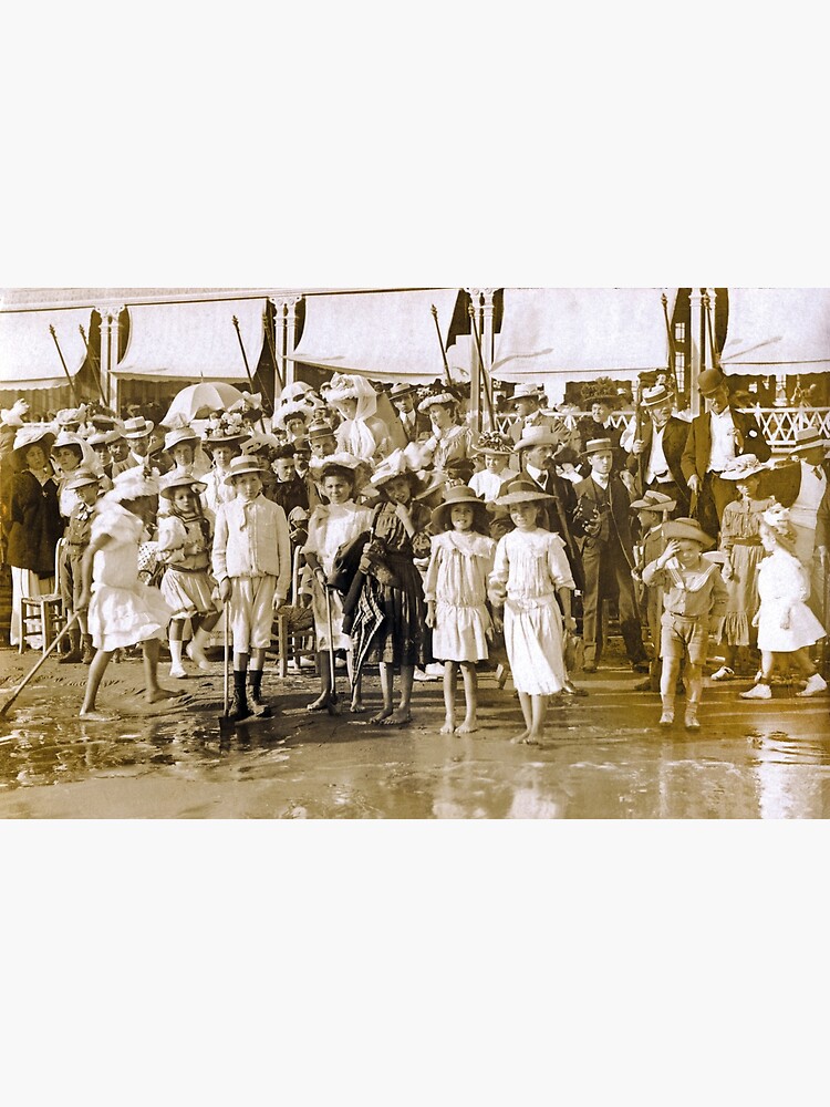 Aperçu 3 sur 3. Impression photo avec l'œuvre Pontaillac Belle Époque 1900 créée et vendue par Richet.