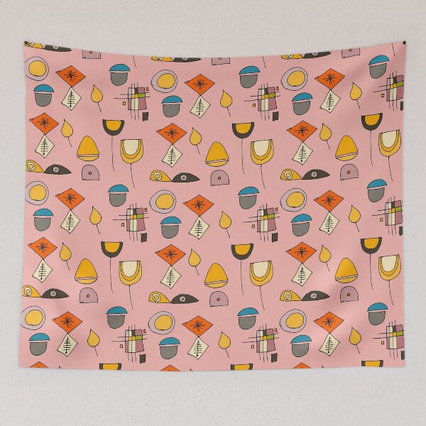 Item preview, Space Age Abstract Pink #spaceage designed and sold by susycosta.