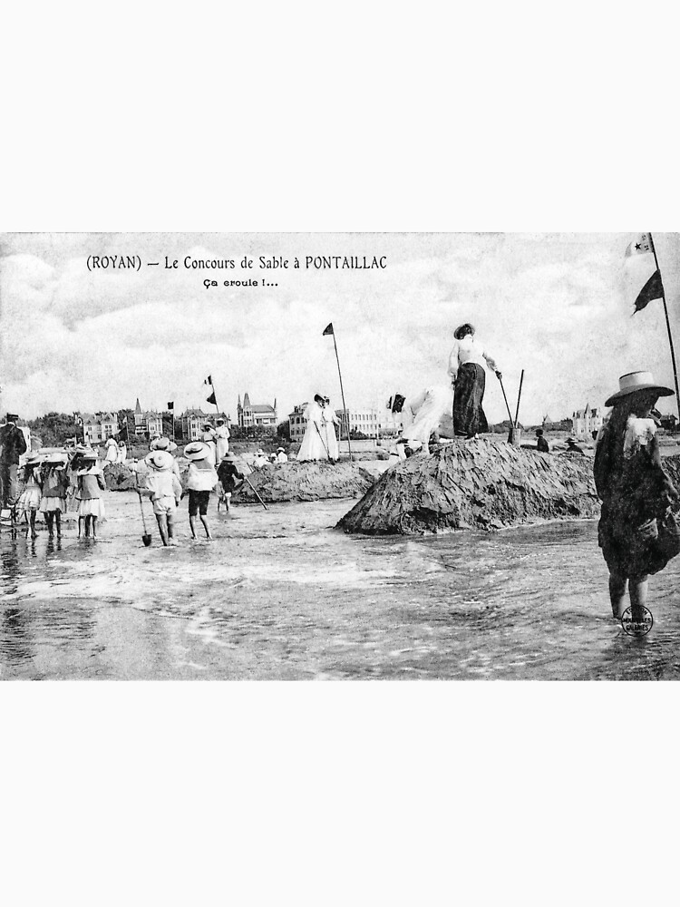 Aperçu 7 sur 7. T-shirt classique avec l'œuvre Pontaillac Belle Époque 1900 créée et vendue par Richet.