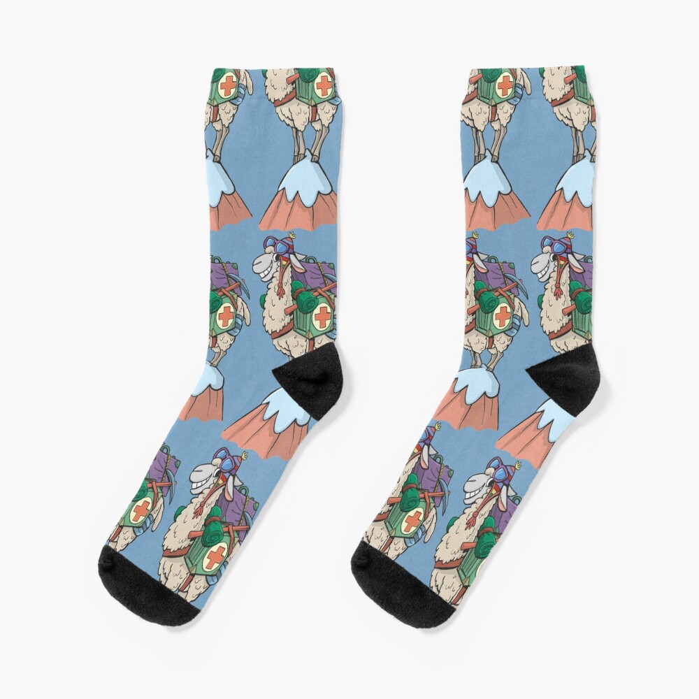 Lama mountaineer Socks