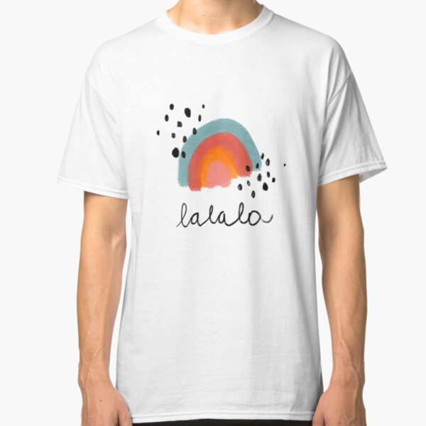 Happy rainbow in pastel colors Classic T-Shirt