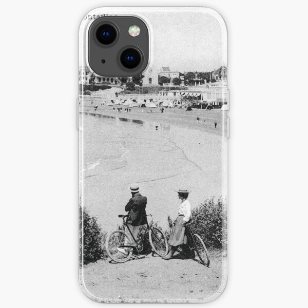 Plage de Pontaillac à la Belle Époque Coque souple iPhone