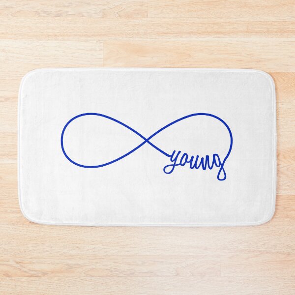 Item preview, Forever young, blue infinty sign designed and sold by beakraus.